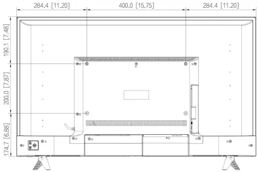 Bcs Universal Monitorius BCS BCS-MLED43FHD
