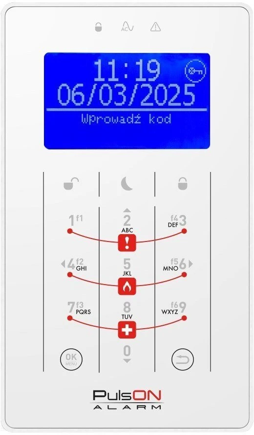 BCS PulsON LCD(BLU)/S WH