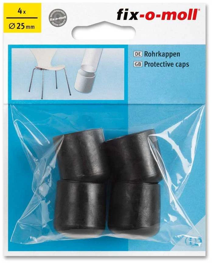 Kėdžių kojų antgaliai Fix-O-Moll 3566525, 25 mm, 4 vnt