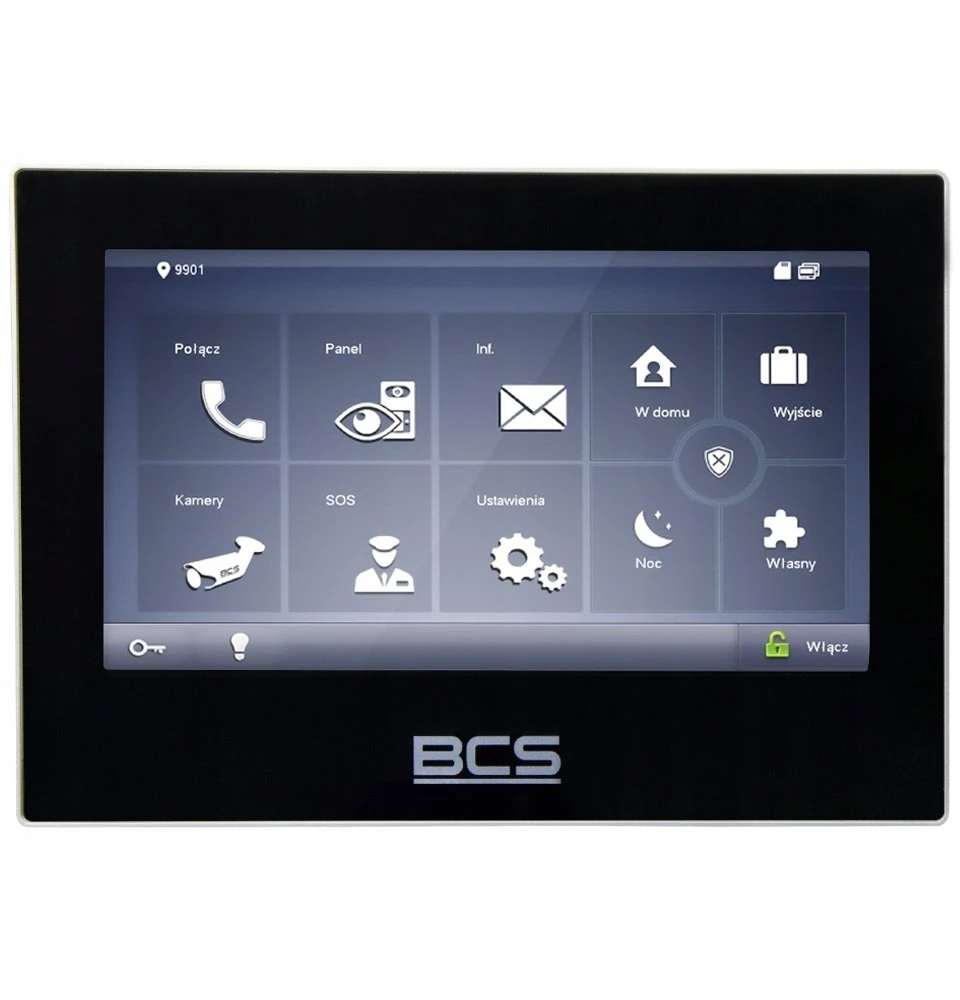Monitorius Wideodomofon IP BCS LINE BCS-MON7700B-S