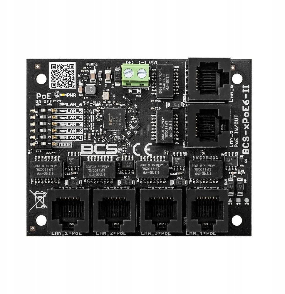 Šakotuvas Bcs Power BCS-xPoE6-II