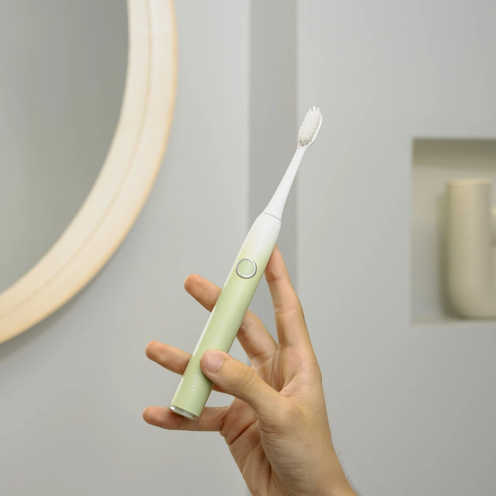 Be Lucent Spark soninis elektrinis dantų šepetėlis, mėtų spalvos