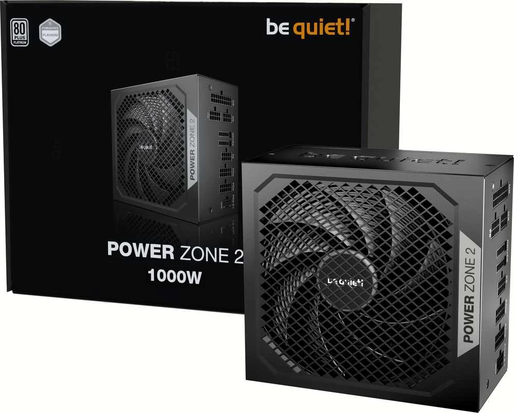Be Quiet! tyliai! 2 galios zona 1000 W