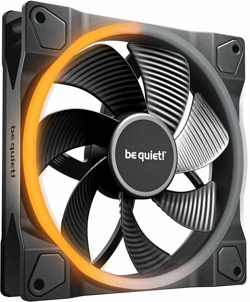 Be Quiet! 140 mm ventiliatorius su RGB žiedu