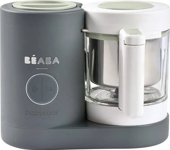Garintuvas - trintuvas BEABA BABYCOOK NEO MINERAL, Pilkos spalvos