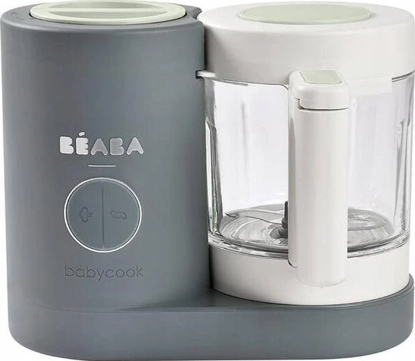 Garintuvas - trintuvas BEABA BABYCOOK NEO MINERAL, Pilkos spalvos