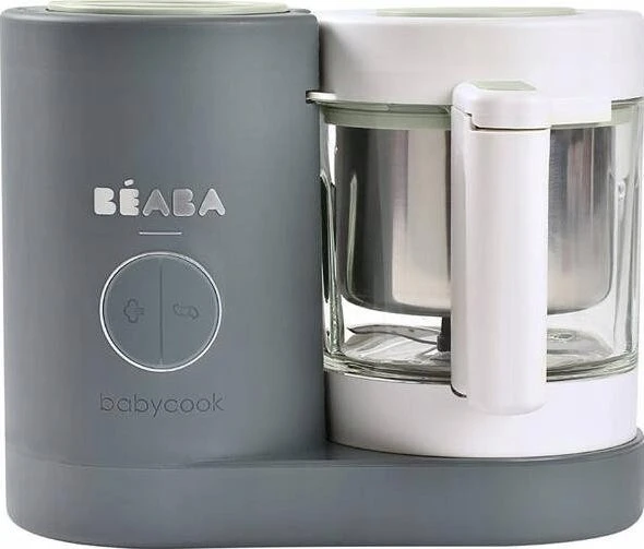 Garintuvas - trintuvas BEABA BABYCOOK NEO MINERAL, Pilkos spalvos
