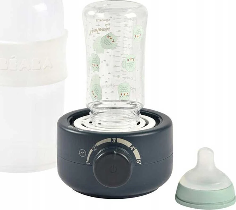 BEABA BUTELIUKŲ ŠILDYTUVAS-STERILIZATORIUS BABY MILK SECOND, NIGHT Mėlynas