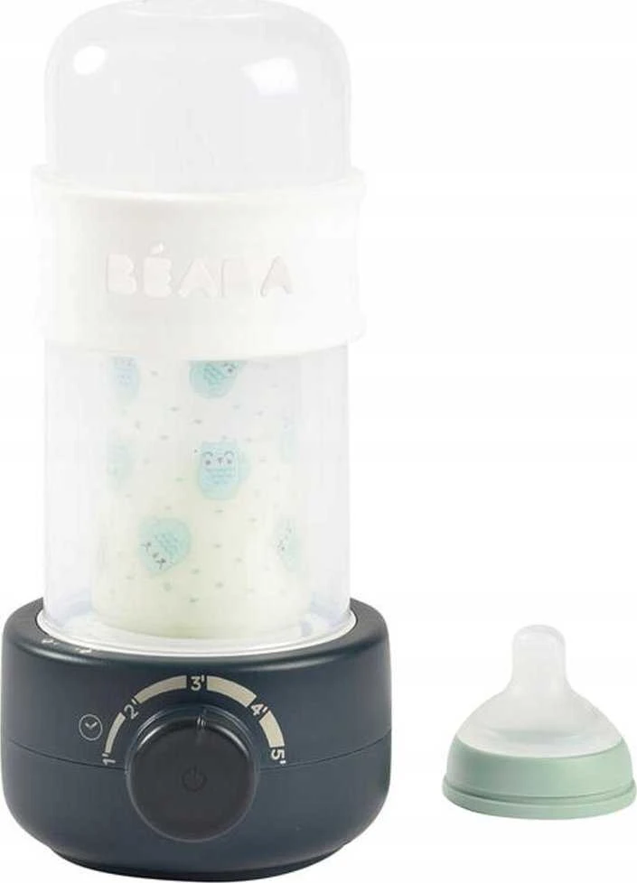 BEABA BUTELIUKŲ ŠILDYTUVAS-STERILIZATORIUS BABY MILK SECOND, NIGHT Mėlynas