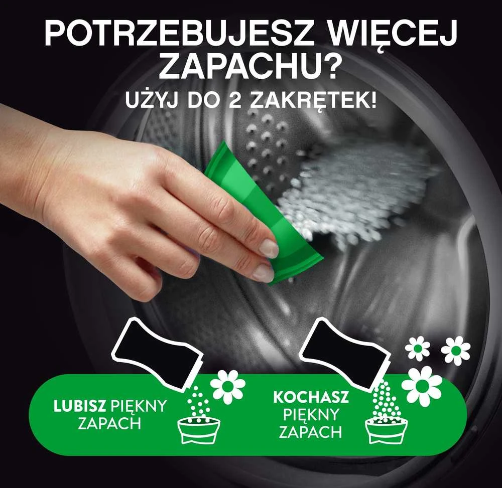 LENOR Kvapniosios granulės "Unstoppable Secent of Ariel", 495 g (41 Skalbimas)