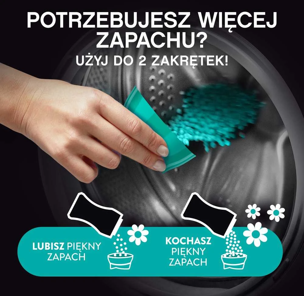 LENOR Kvapniosios granulės "Unstoppable Fresh", 495 g (41 Skalbimas)