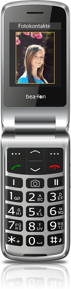 Beafon Išmanusis telefonas Bea-fon SL645plus LTE Juodas - 1,000 mAh - 7.11 cm