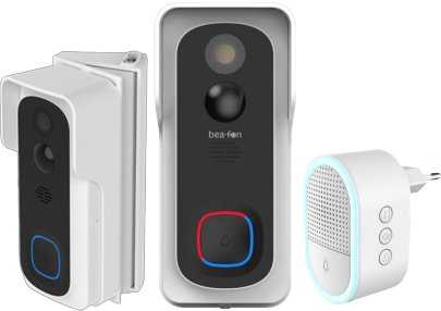 Kamera IP Beafon Bea-fon SmartHome Visitor 2V Videotürklingel Tuya - Set
