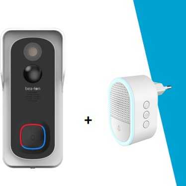 Kamera IP Beafon Bea-fon SmartHome Visitor 2V Videotürklingel Tuya - Set