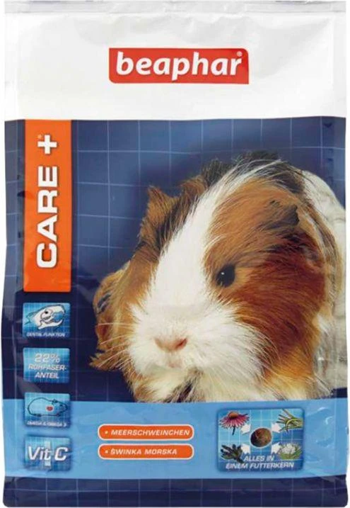 Beaphar CARE+ jūrų kiaulyčių pašaras 1,5kg