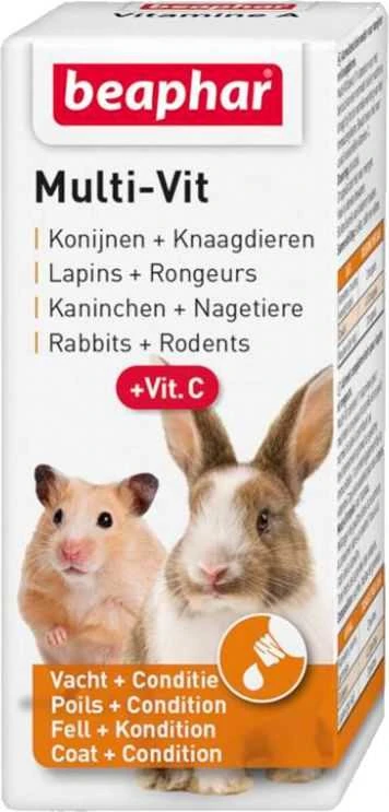 Beaphar MULTI-VIT VITAMINAI GRAUŽIAMS