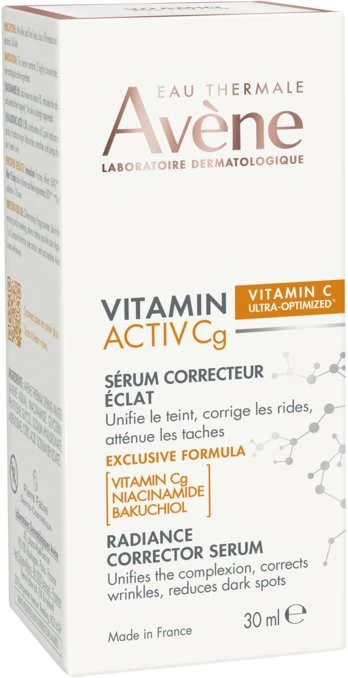 Avène Vitamin Activ Cg Radiance Corrector Serum skaistinantis veido serumas, 30 ml