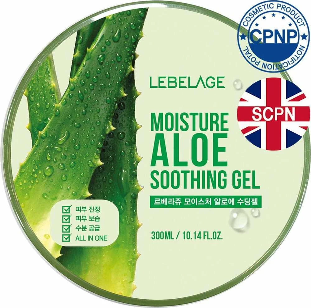Beauty Formulas LEBELAGE Aloe Purity 100% veido ir kūno gelis 300 ml