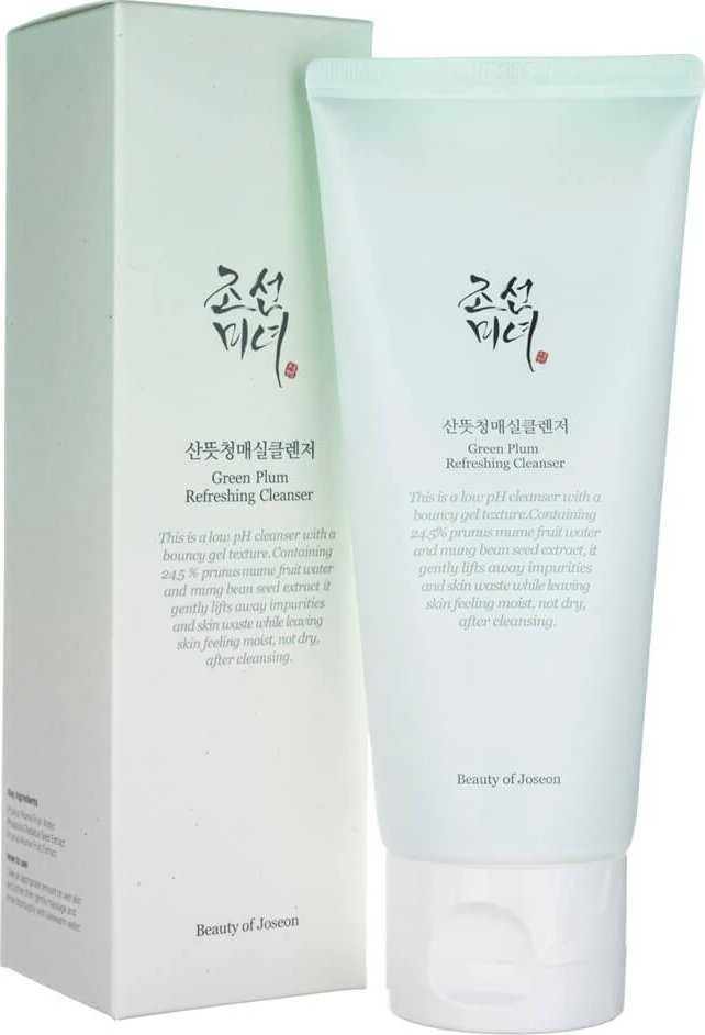 Beauty Of Joseon Valomosios putojančios priežiūros priemonės "Žalias Plum" (Refreshing Clean ser) 100 ml