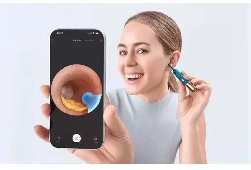„Bebird Earsight Ultra“ ausų valiklis - mėlyna