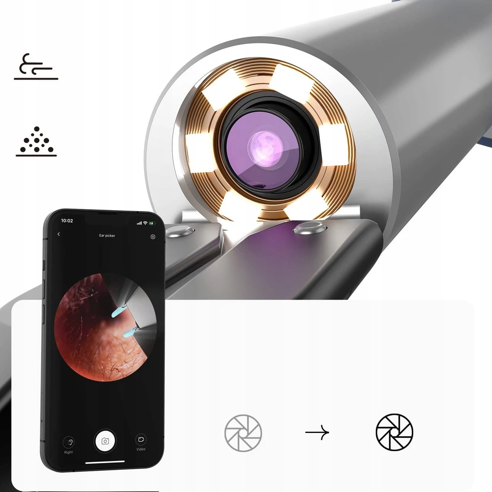 Smart Visual Ear-Clean Rod Bebird Note 5 pro (balta)