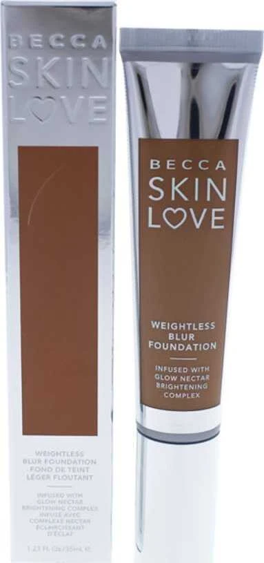 Becca Skin Love dimetikono drėkinamasis skystas makiažo pagrindas su kava, 35 ml