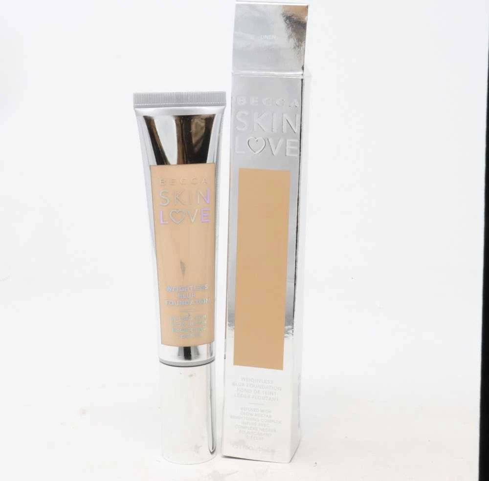 Becca Skin Love dimetikono drėkinamasis skystas makiažo pagrindas su lininiu aliejumi, 35 ml