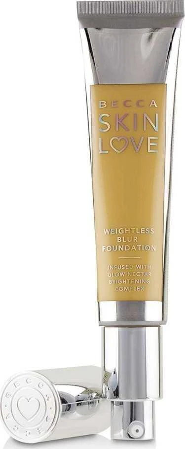 Becca Skin Love dimetikono drėkinamasis skystas makiažo pagrindas su apvalkalu, 35 ml