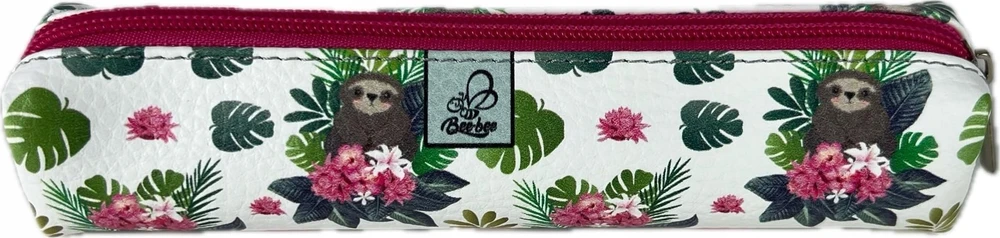 Bee-bee pieštukų dėklas Mini stačiakampis pieštukų dėklas Sloths girls