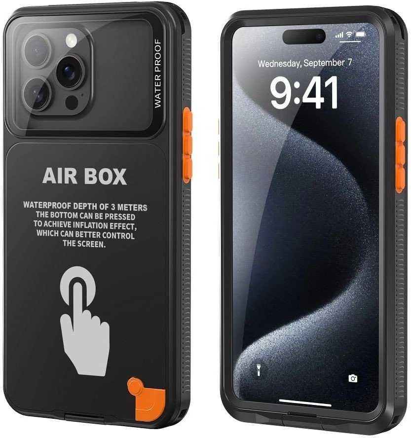 Oem Dėklas, skirtas „Airbox 6.1 Shellbox“ vandeniui atspariam juodam korpusui