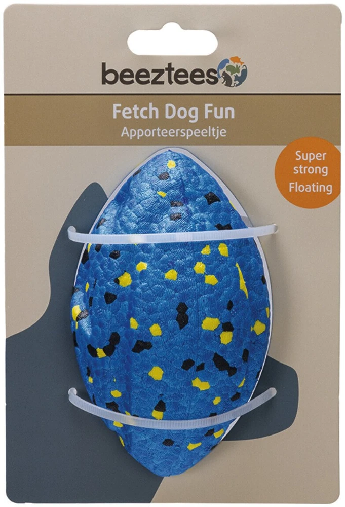 Beeztees DOG TOY RUGBY BALL ALGO Mėlynas 13