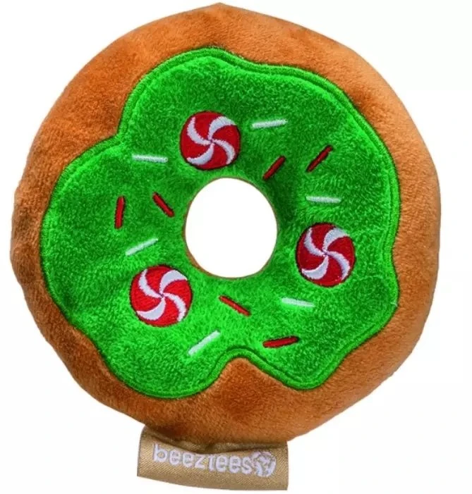 Beeztees Žaislas dla Psa Pluszowy Donut Mix Kolor 12cm