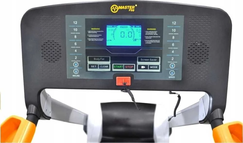 Bėgimo takelis Master Bėgimo takelis Elektrinis F20 (balta)