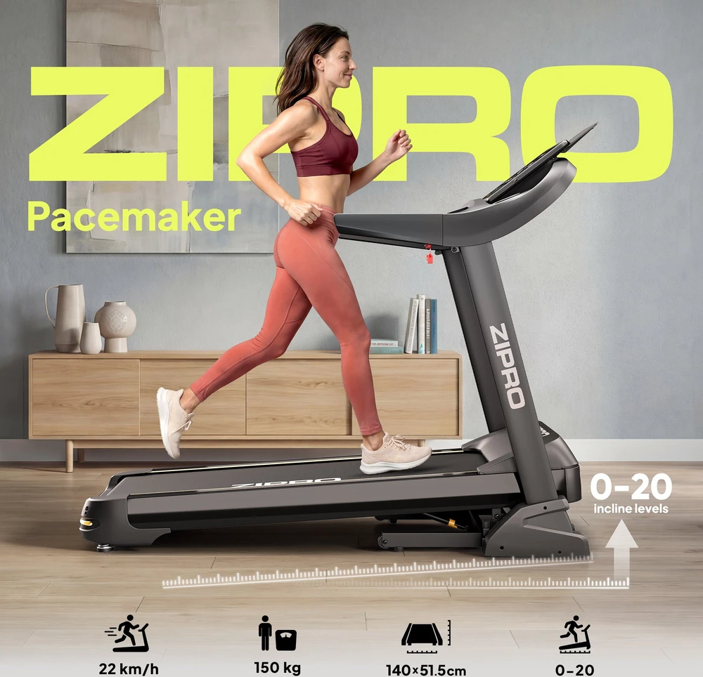 Bėgimo takelis Zipro Dream Pacemaker + iConsole