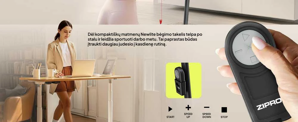 Begimo takelis Zipro Newlite