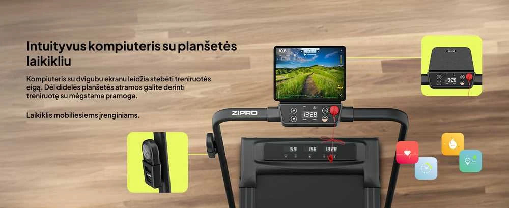 Begimo takelis Zipro Newlite