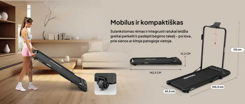Begimo takelis Zipro Newlite