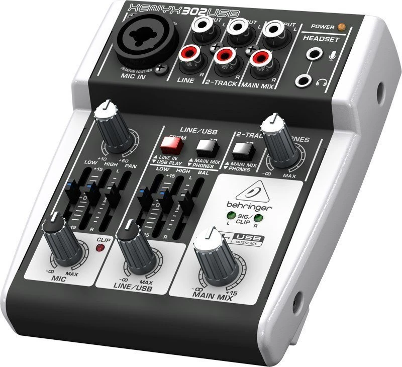 Garso Maišytuvas - Behringer X302usb 5 Kanalai
