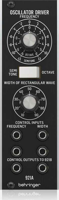 Behringer 921A OSCILLATOR DRIVER Modulis syntezatora modularnego
