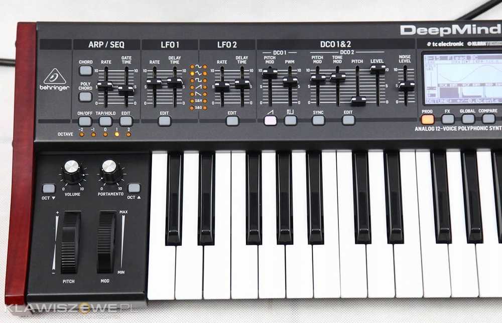 Behringer Deepmind 12 – analoginis sintezatorius