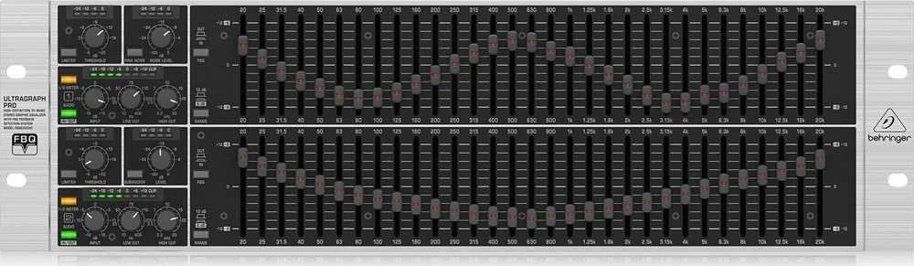 Projektorius Behringer FBQ6200 ekvalaizeris