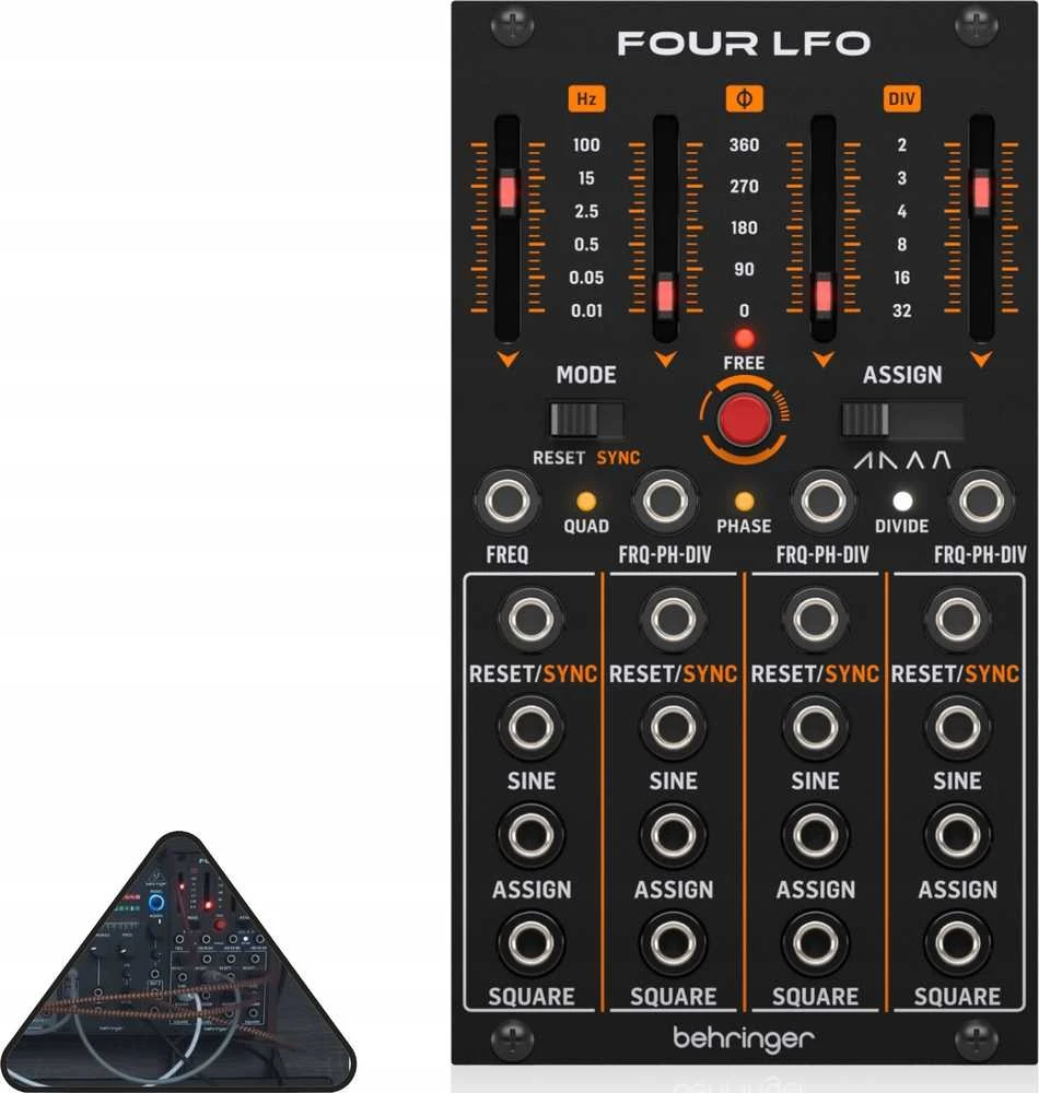 Behringer FOUR LFO Modulis modulinis sintezatorius