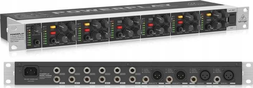 Behringer HA6000 6 kanalų ausinių stiprintuvas