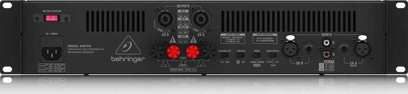 Behringer KM750 garso stiprintuvas 2.1 kanalai Juoda
