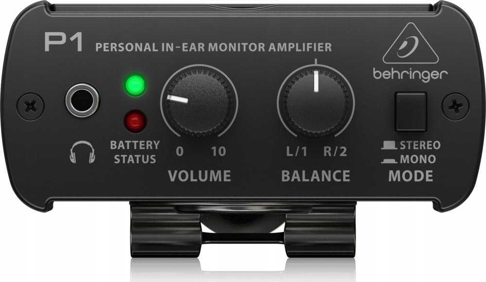 Stiprintuvas Stagg Behringer Powerplay P1 Juoda