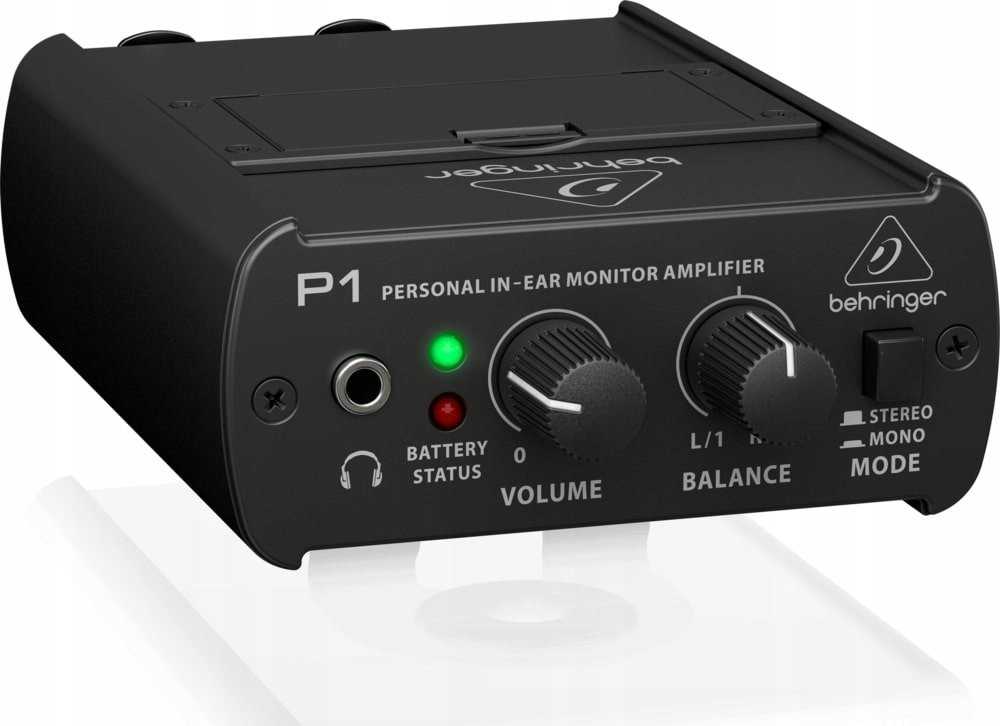 Stiprintuvas Stagg Behringer Powerplay P1 Juoda