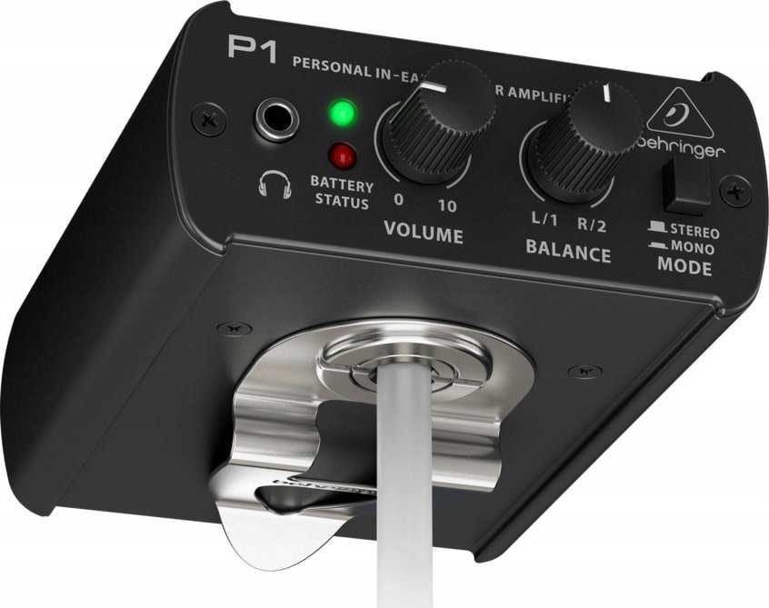 Stiprintuvas Stagg Behringer Powerplay P1 Juoda