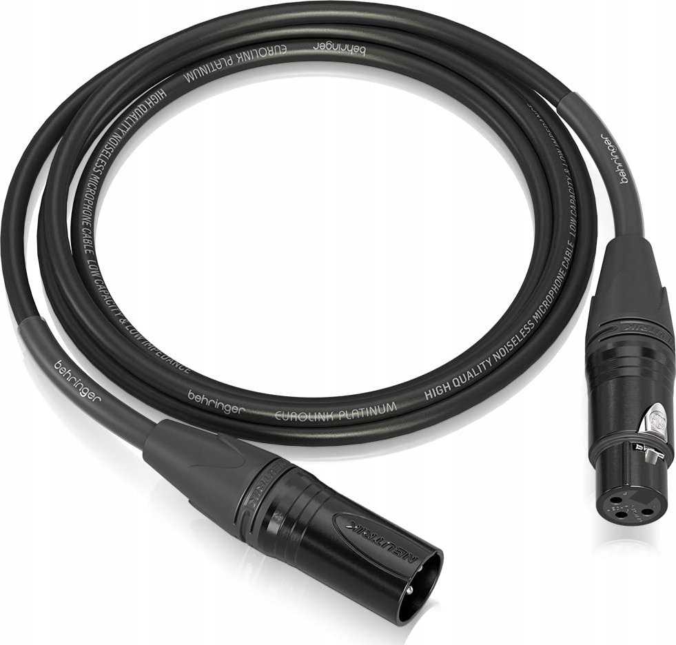 Behringer PMC-150 Kabelis mikrofonowy XLR F – XLR M 1,5m