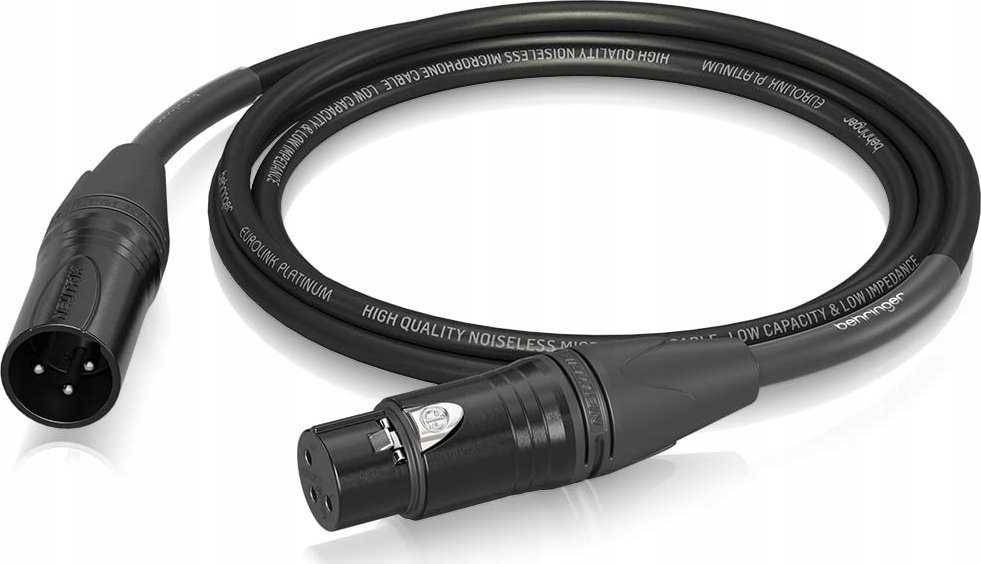 Behringer PMC-150 Kabelis mikrofonowy XLR F – XLR M 1,5m