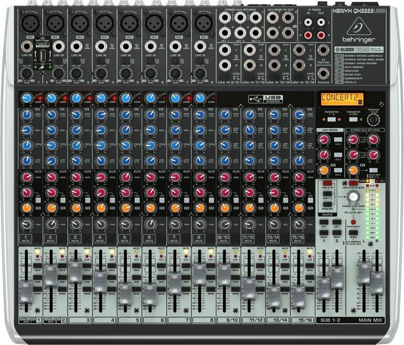 Behringer QX2222USB - garso maišytuvas